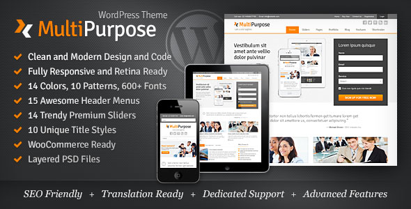 MULTIPURPOSE V1.5.4 - RESPONSIVE WORDPRESS THEME