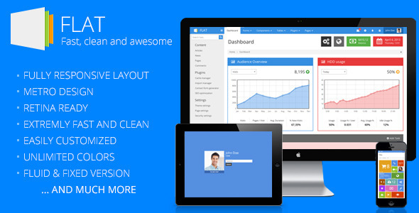FLAT - Responsive Admin Template