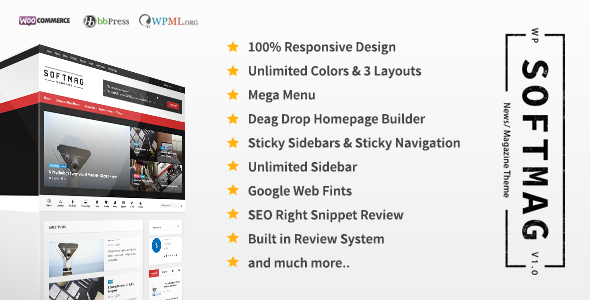 SOFTMAG - SEO RESPONSIVE WORDPRESS MAGAZINE