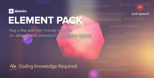 Element Pack v1.3 – Addon for Elementor Page Builder