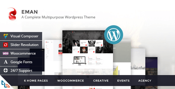 Eman v1.0.1 – Creative Multipurpose WordPress Theme