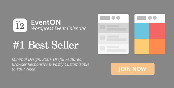 EventOn v2.6 – Responsive WordPress Event Calendar Plugin