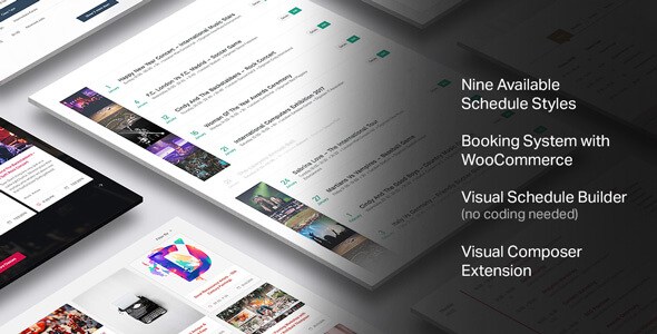 Events Schedule v1.8.1 – WordPress Weekly Class Schedule Plugin