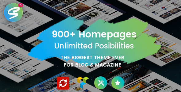 SOLEDAD V3.0 - MULTI-CONCEPT BLOG/MAGAZINE WP THEME