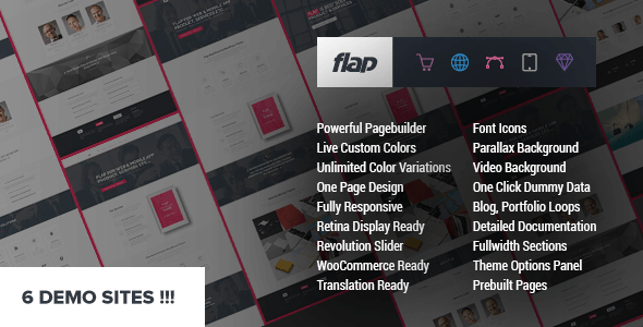 FLAP v1.3 – Responsive Business WordPress Theme