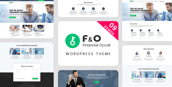 F&O v1.1.5 – Responsive Consultant Finance WordPress Theme