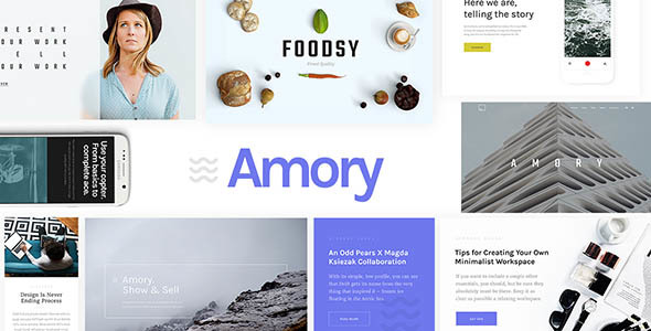 AMORY V2.0 - RESPONSIVE MULTIPURPOSE WORDPRESS THEME
