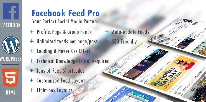 Facebook Feed Pro v1.0.7 – Premium WordPress plugin