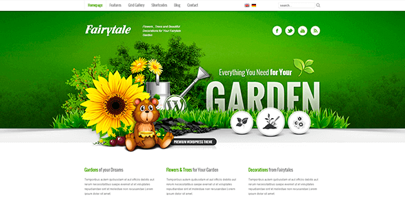 Fairytale v1.17 – Gorgeous Business Presentation WP Theme