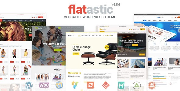 Flatastic v1.5.6 – Responsive Versatile WordPress Theme