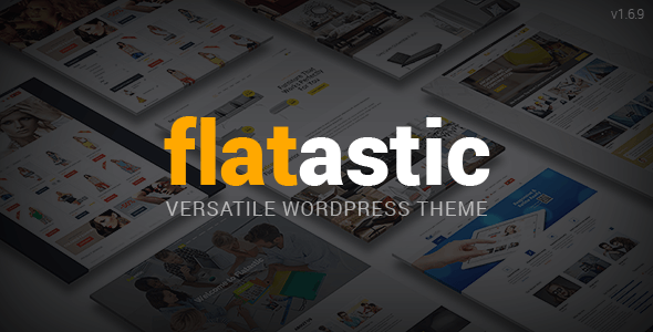 Flatastic v1.6.8 – Responsive Versatile WordPress Theme