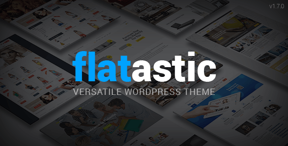 Flatastic v1.7.0 – Responsive Versatile WordPress Theme