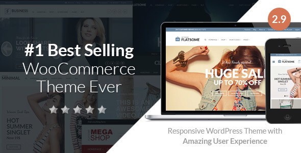 Flatsome v2.9.6 – Responsive WooCommerce WordPress Theme