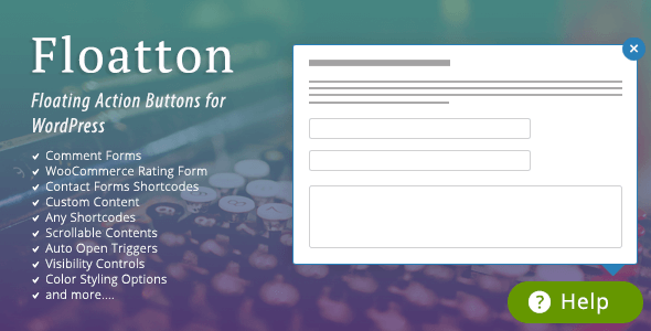 Floatton v1.0 – Floating Action Button WordPress Plugin