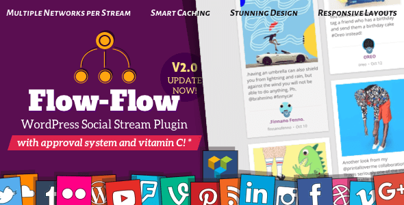 Flow-Flow v2.9.0 – WordPress Social Stream Plugin