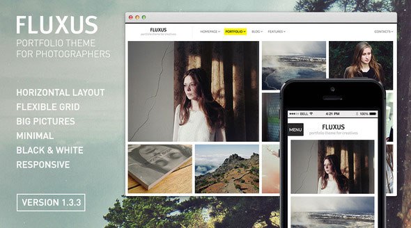 Fluxus v1.4.6 – Portfolio WordPress Theme for Photographers