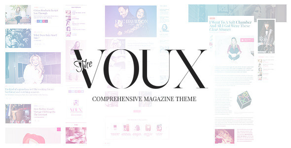 THE VOUX - A COMPREHENSIVE MAGAZINE THEME