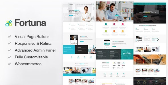 Fortuna v1.60 – Multi-Purpose Corporate WordPress Theme
