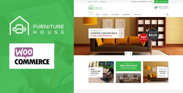 Furniture v1.5.4 – Responsive WooCommerce WordPress Theme