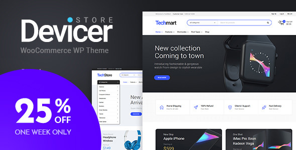DEVICER V1.0.0 - ELECTRONICS, MOBILE & TECH STORE