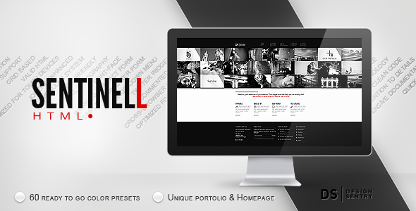 Sentinell HTML Themeforest Template