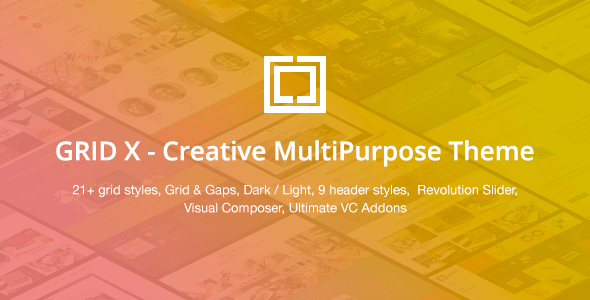 GRID X v1.3.8 – Creative Multi-Purpose WordPress Theme