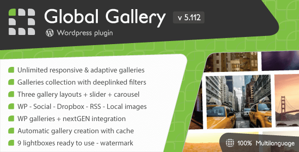 Global Gallery v5.11 – Responsive Gallery WordPress Plugin