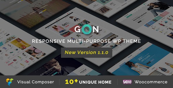 Gon v1.1.0 – Responsive Multi-Purpose WordPress Theme