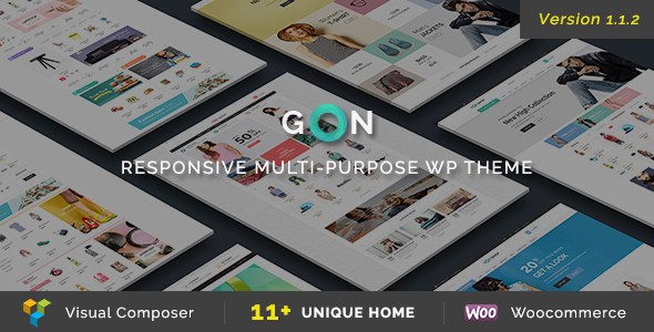 Gon v1.1.2 – Responsive Multi-Purpose WordPress Theme