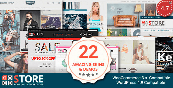 GoodStore v4.7 – Responsive WooCommerce WordPress Theme