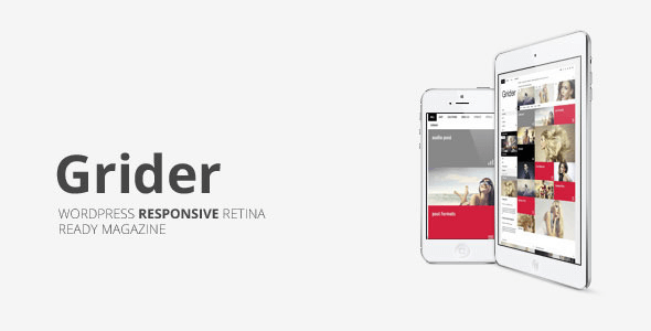 Grider v1.0.1 – Responsive Blog/Magazine WordPress theme