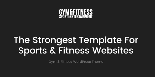 Gym & Fitness v9.1.0 – WordPress Sports & Fitness Theme