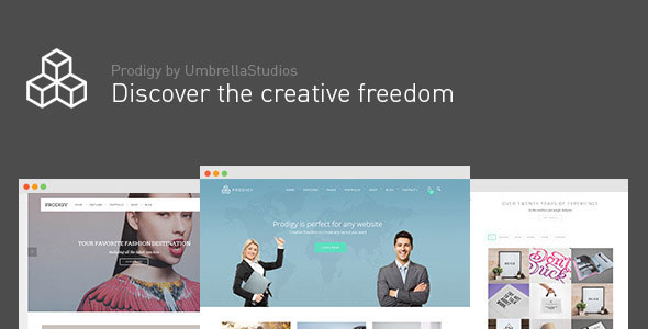 PRODIGY V1.2.4 - IMPRESSIVE MULTI-PURPOSE WORDPRESS THEME