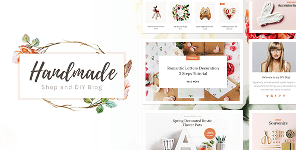 Handmade Shop v1.0.9 – Handicraft Blog & Creative Shop Theme