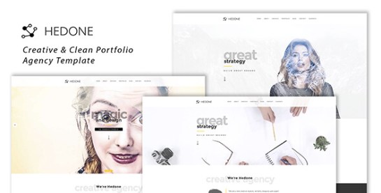 Hedone v1.1 – Creative & Clean Portfolio / Agency HTML5 Template