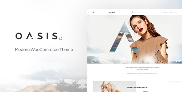 OASIS V1.1.5 - MODERN WOOCOMMERCE THEME