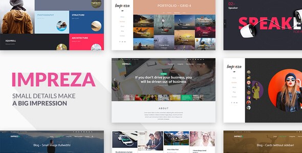 Impreza v2.8.1 – Retina Responsive WordPress Theme