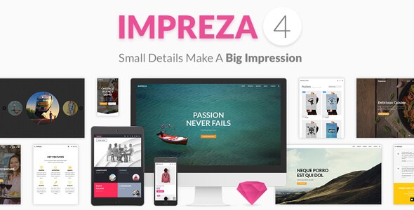 Impreza v4.4.1 – Retina Ready Responsive WordPress Theme