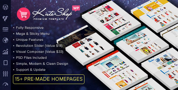 KUTESHOP V1.5.4 - MULTIPURPOSE WOOCOMMERCE WORDPRES THEME