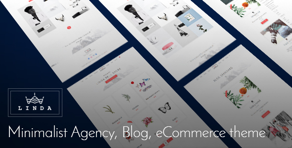 LINDA BELL V1.0 - MINIMALIST AGENCY, BLOG, ECOMMERCE