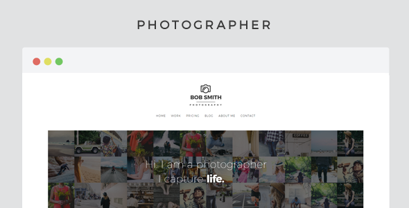 PHOTOGRAPHER V2.3 - A WORDPRESS THEME FOR PHOTOGRAPHERS