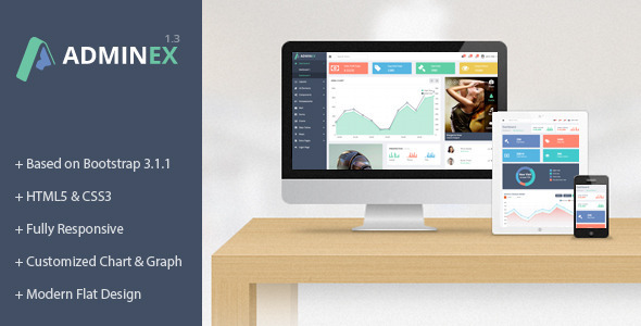 AdminEx - Bootstrap 3 Responsive Admin Template