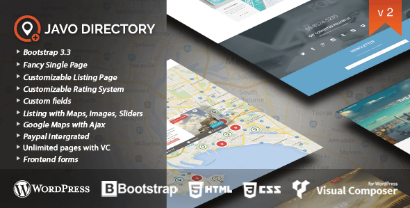 Javo Directory v2.3.2 – Directory & Listings WordPress Theme