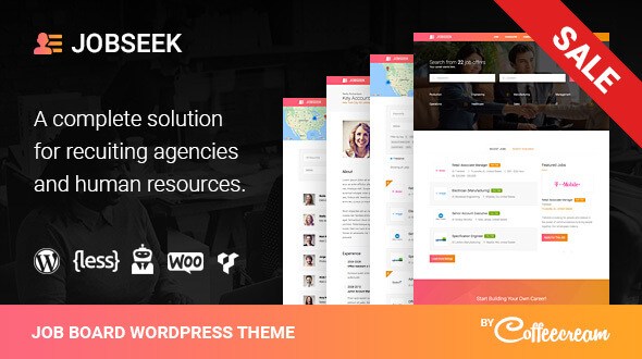 Jobseek v2.2.8 – Responsive Job Board WordPress Theme