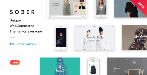Sober v1.0.5 - WooCommerce WordPress Theme