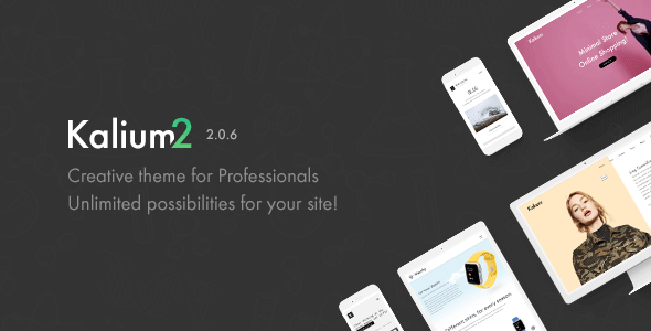 Kalium v2.0.6.1 – Creative WordPress Theme for Professionals