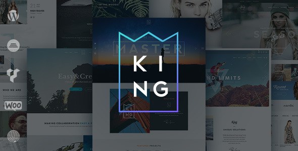 King v1.0 – Responsive Multi-Purpose WordPress Theme