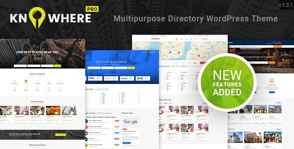 Knowhere Pro v1.3.1 – Multi-Purpose Directory WordPress Theme