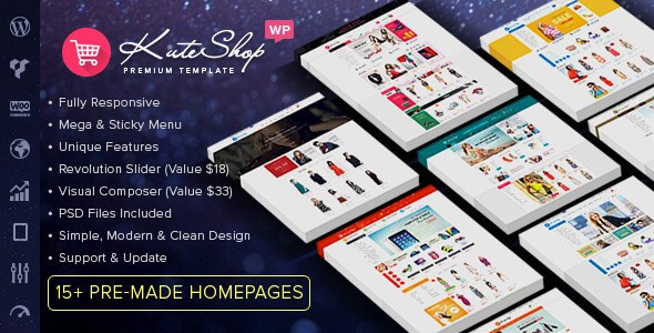 KuteShop v3.0.2 – Multi-Purpose WooCommerce WordPress Theme
