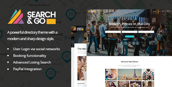 SEARCH & GO V1.5 - MODERN & SMART DIRECTORY THEME